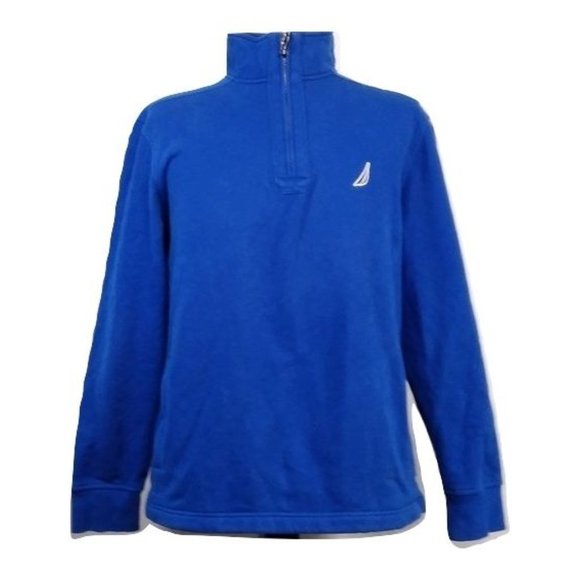 Nautica blue fleece, 1/4 sip size XLarge - Picture 1 of 7